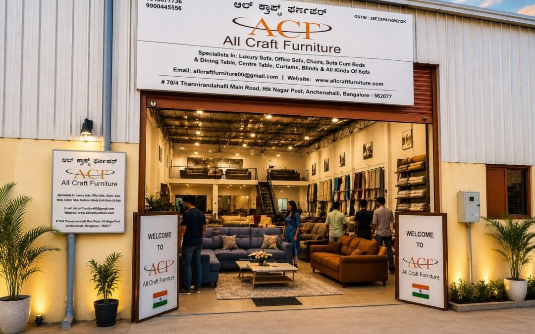 All Craft Furniture – Main Furniture Manufacturing Unit in Bangalore for Customized Furniture Across India